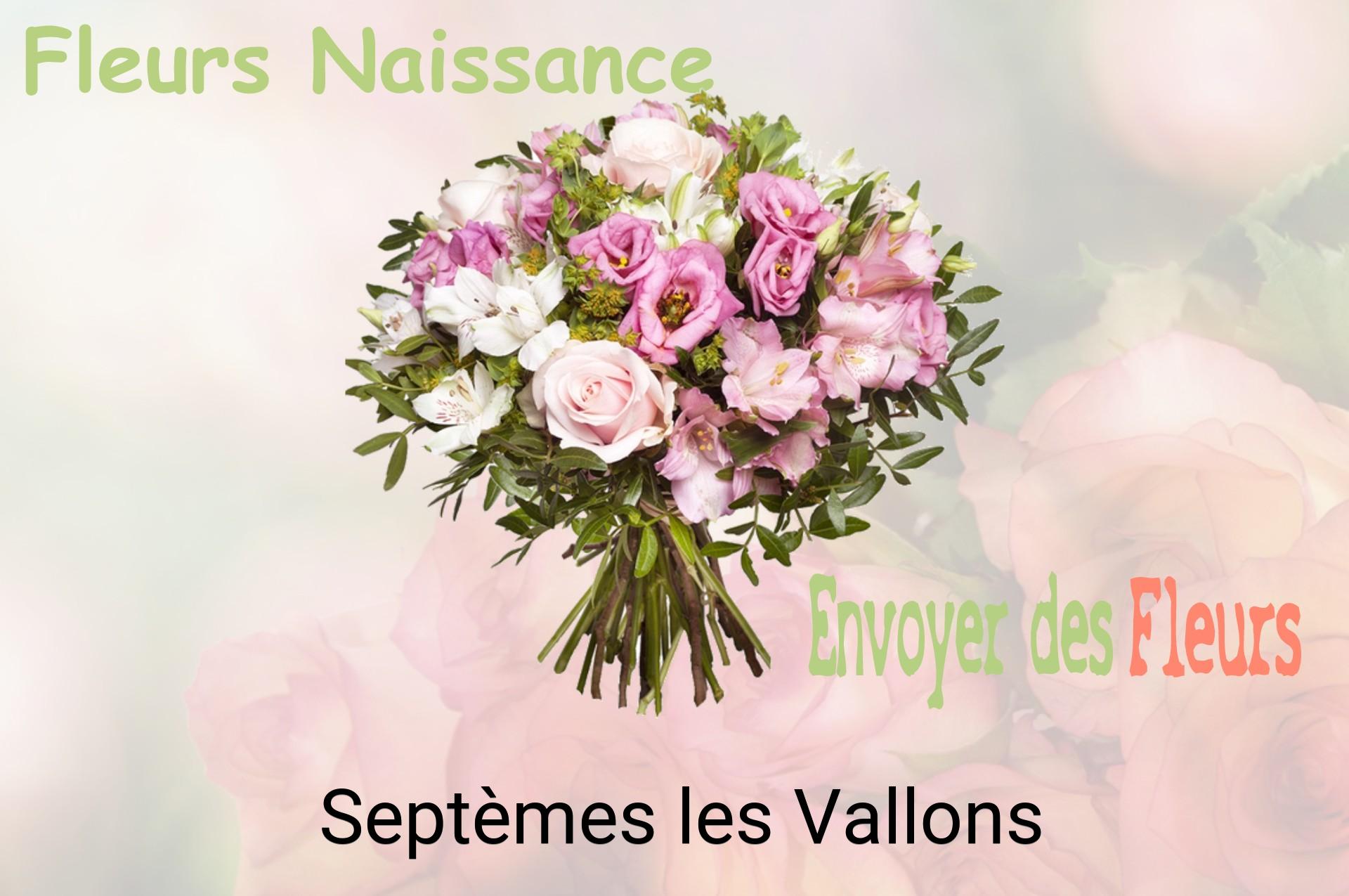 Bouquet de fleurs de naissance livré à Septèmes-les-Vallons