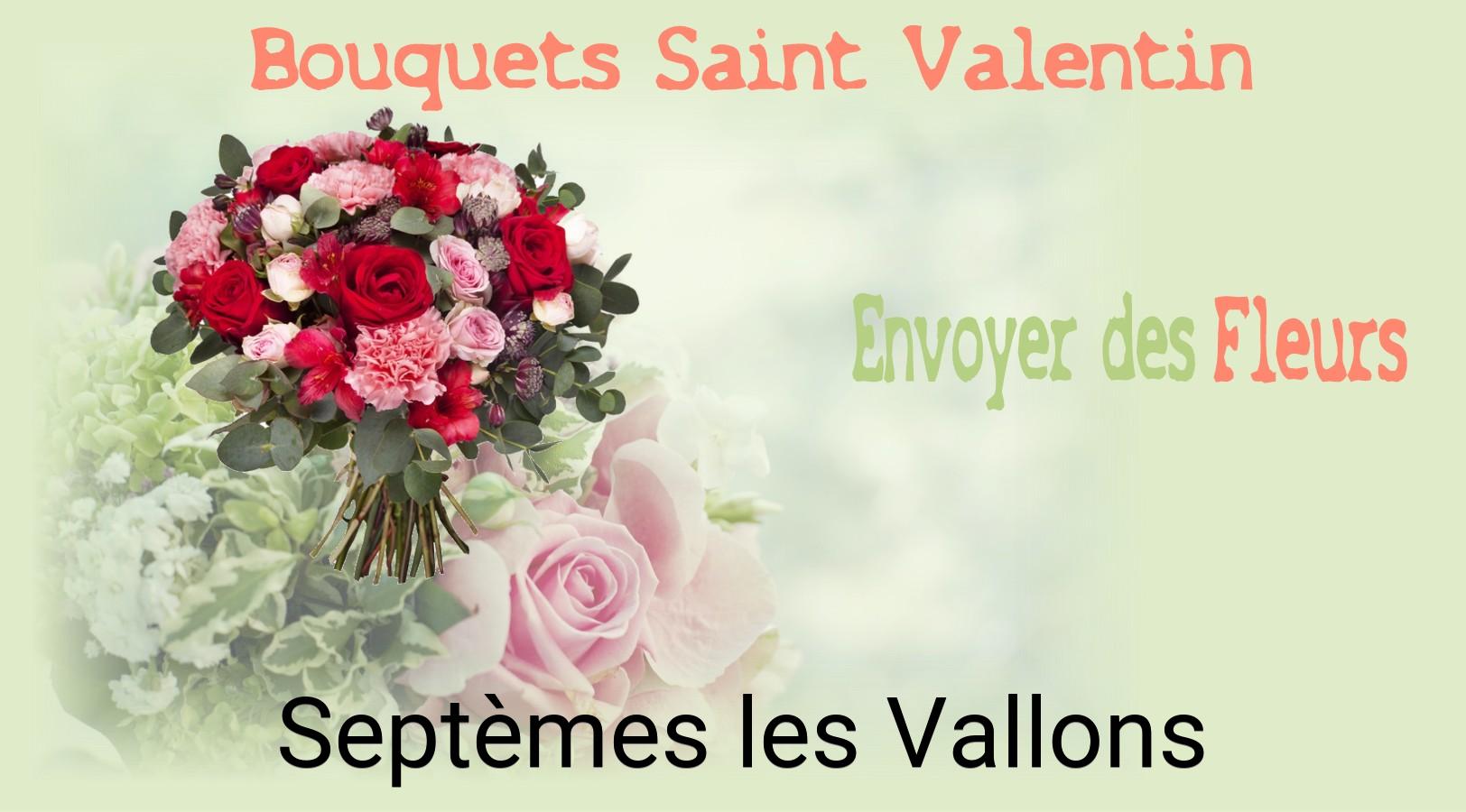 Roses de Saint-Valentin livrées à Septèmes-les-Vallons